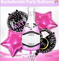 Bachelorette party balloons