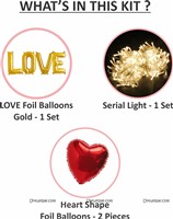 LOVE Foil Balloon LED Light Kit