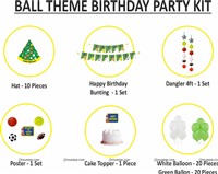 Ball Theme Party Hat Kit