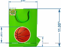 Ball Party Bags (set of 6 )