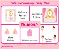 Ballerina Theme Mini Party Pack