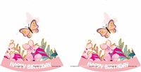Butterfly Theme Birthday Hat Kit 