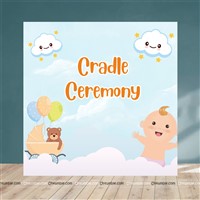 Cradle Ceremony Backdrop 