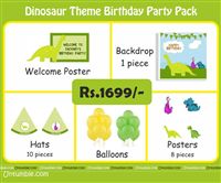 Dinosaur Theme Mini Party Pack