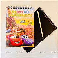 Disney Cars Theme Scratch Paper Note