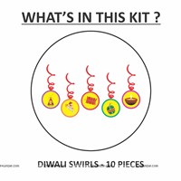 Diwali Party Swirls