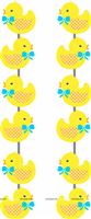 4 ft Yellow duck danglers (Pack of 2)