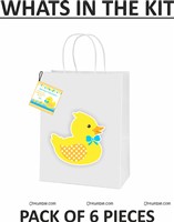 Duck  Favour bags (set of 6 )