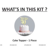 Hottie 40 Cake topper 