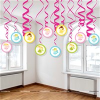 Fairy Princess Party Swirls (Pack of 10)