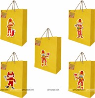 Fireman theme birthday | Firetruck party Gift Bags 