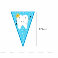 First Tooth Triangle Banner