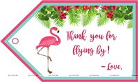 Flamingo Thank you Cards