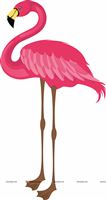 Standing Flamingo Poster