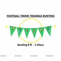 Football Flag Banner / Buntings