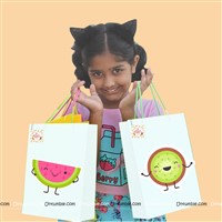 Fruit Theme Stickered Gift Bags