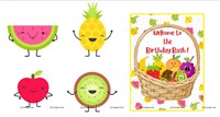 Fruits theme Paper Fan Kit