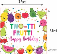 Twoti Frooti Fruits Backdrop Kit