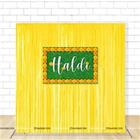 Haldi Foil Kit with Backdrop