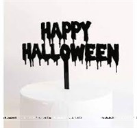 Happy Halloween Cake Toppers
