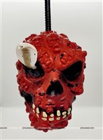 Hanging skull (Red)
