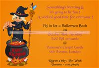 Witch based invitation