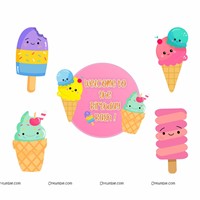 Ice Cream theme posters