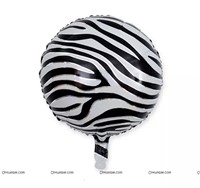 Zebra Skin Foil Balloon