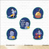 Little Krishna Birthday theme Posters pack