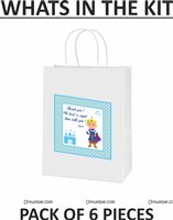 Little Prince Birthday theme Stickered gift bags