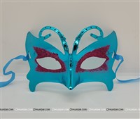 Blue Butterfly Eye Mask
