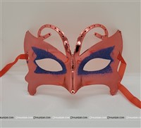 Red Butterfly Eye Mask