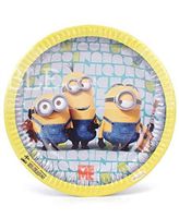 Minion theme party plates (Pack of 10)