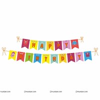Monster theme Super saver birthday decoration kit (Pack of 58 pieces)