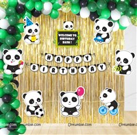 Panda Foil Curtain Kit (Pack of 109 pcs)