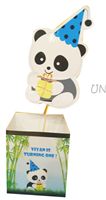 Panda with Gift centerpiece
