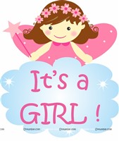 Its a girl wall decoration