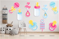 Untumble Baby Shower Posters (Pack of 9)