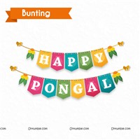 Happy Pongal Banner & Poster Kit
