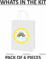 Colorful personalised gift bags