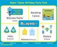 Robot Theme Mini Party Pack