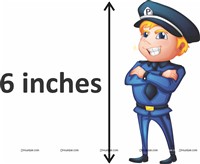 Police Theme Letter Bunting Kit 