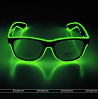 Wired LED Goggles (Light green)