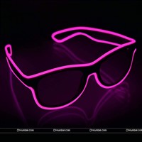 Wired LED Goggles (Pink)