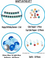 Space Theme Swirls and Toppers Kit