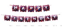 Spiderman Happy Birthday Banner 