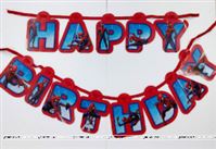 Spiderman Happy Birthday Banner 
