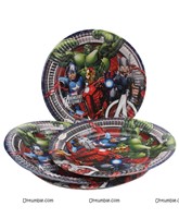 Avengers Birthday Party Plates