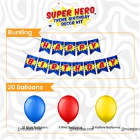 Super hero Banner Kit