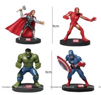 Super Hero Character Toys - Pack of 4